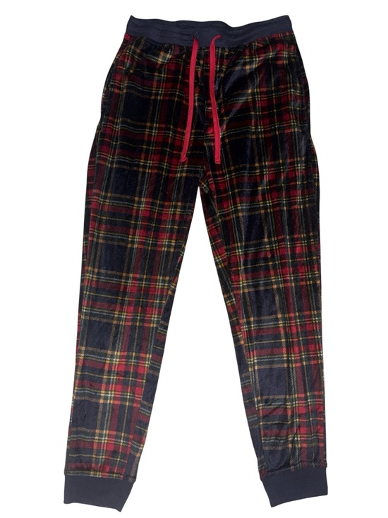 George Other - George Men's Plaid Flannel Sleep Pants Size Small 28-30 Red Blue Lounge Pajamas